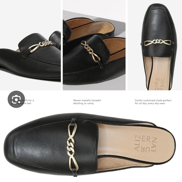 Naturalizer Women's Black Shoes Kayden Mule Size 8M - Picture 2 of 9